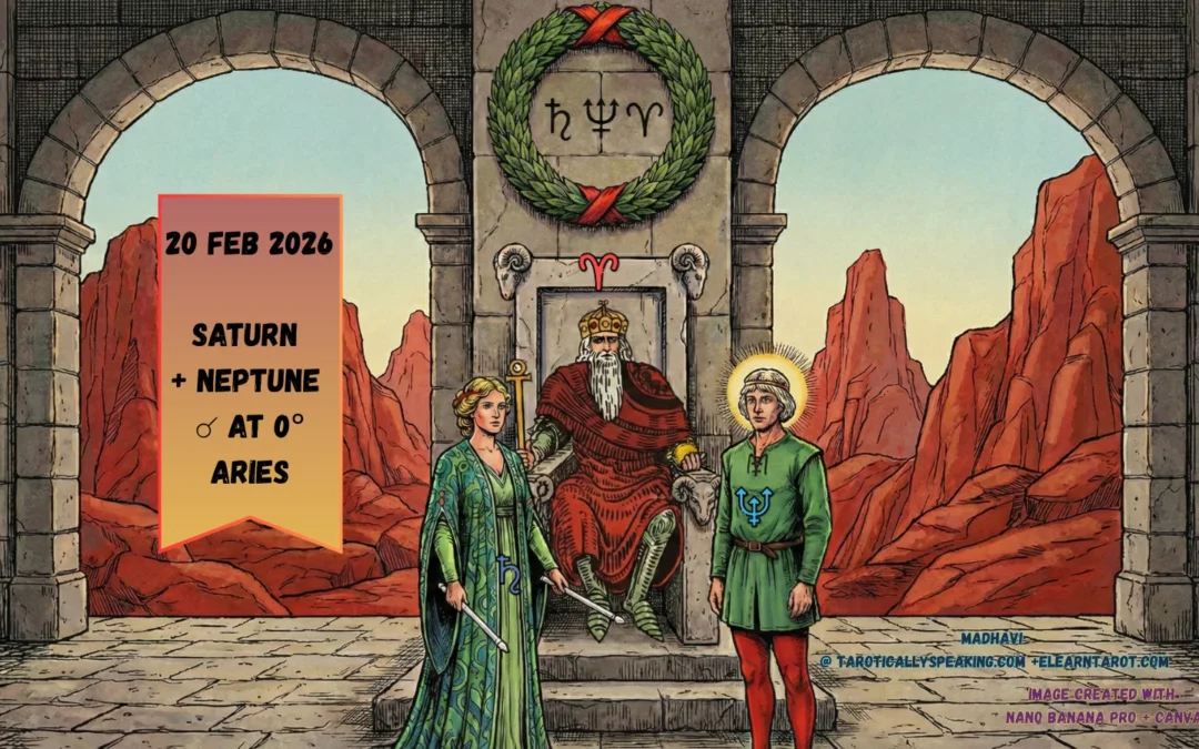 Solar Eclipse + Saturn Neptune Conjunction at 0 Degrees Aries + Mercury Rx : Figure Out Your Intentions for the Next Cycle