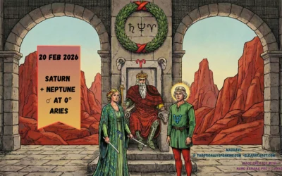 Solar Eclipse + Saturn Neptune Conjunction at 0 Degrees Aries + Mercury Rx : Figure Out Your Intentions for the Next Cycle