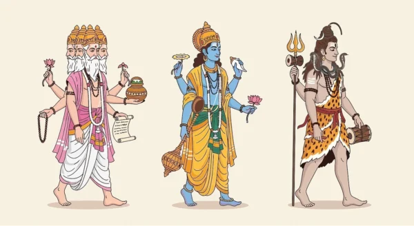 Brahma, Vishnu, Shiva
